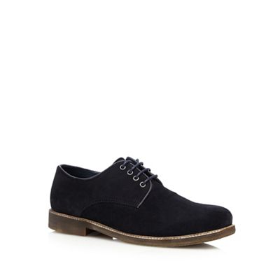 Red Herring Black 'Atomic' casual Derby shoes